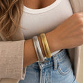 Delone Bracelet (14Mm) - Gold Or Silver
