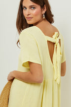 Robe - Jaune - Femme