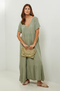Robe - Kaki - Femme