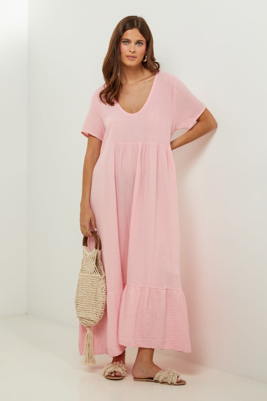Vestido - Rosa - Mujer