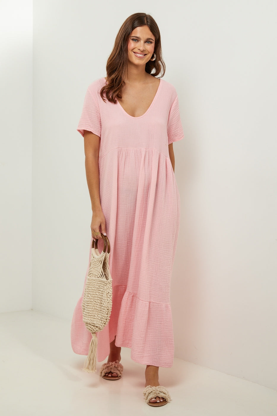 Vestido - Rosa - Mujer
