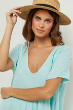 Vestido - Verde Agua - Mujer