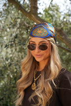 Foulard Imprimé Serena - Bleu