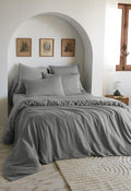 Lysandre - Housse De Couette - Lyocell Uni - Granit