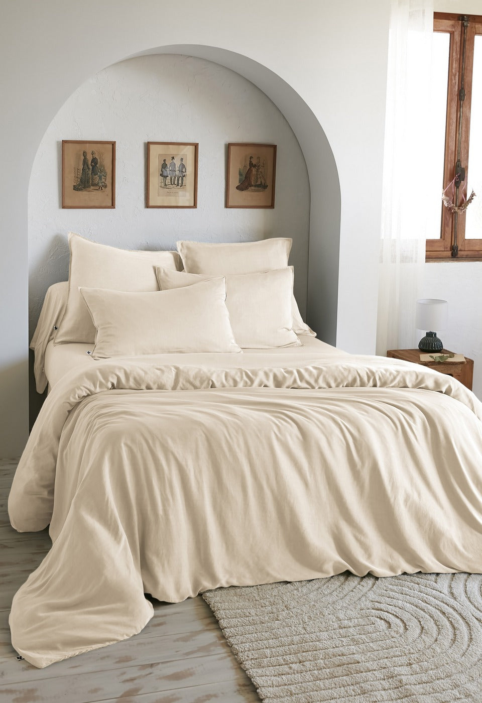 Lysandre - Housse De Couette - Lyocell Uni - Pampa