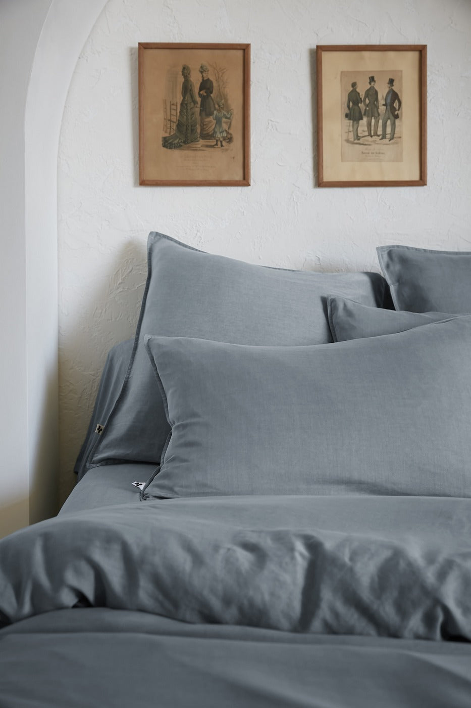 Duvet Cover - Plain Lyocell - Lysandre - Stone