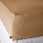 Lysandre - Drap Housse - Lyocell Uni - Camel