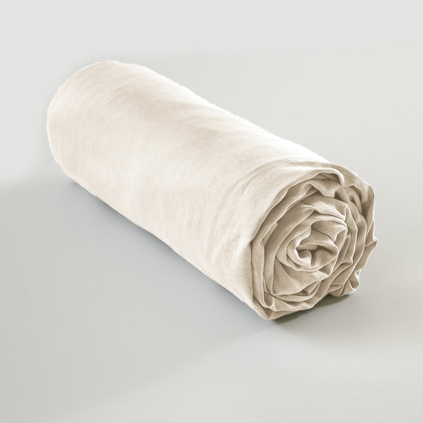 Lysandre - Fitted Sheet - Plain Lyocell - Pampa