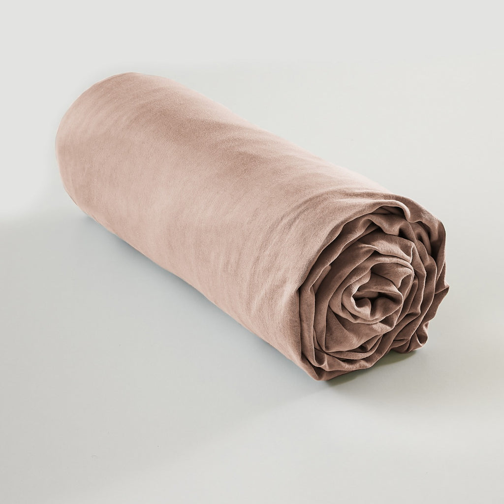 Lysandre - Drap Housse - Lyocell Uni - Blush