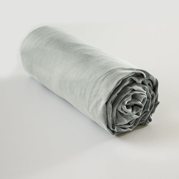 Fitted Sheet - Plain Lyocell - Lysandre - Lichen