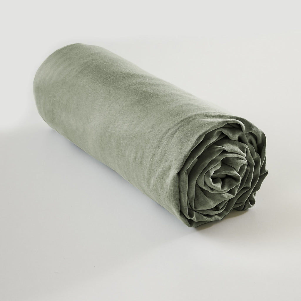 Lysandre - Drap Housse - Lyocell Uni - Thym