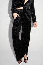 The Cosmic Velvet Debbie Pants