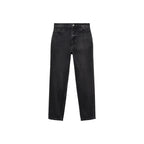 Jean Mom2000 Mom Taille Haute - Black Denim