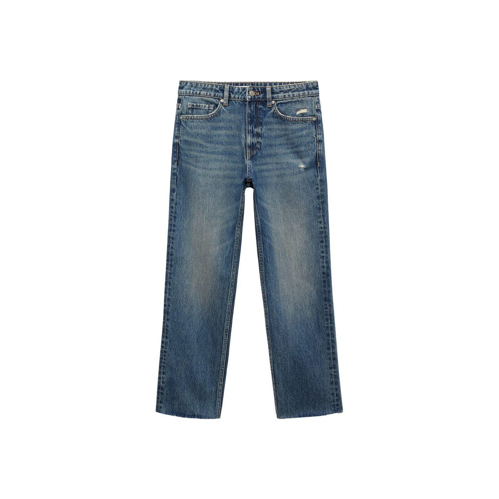 Jean Blanca Droit Crop