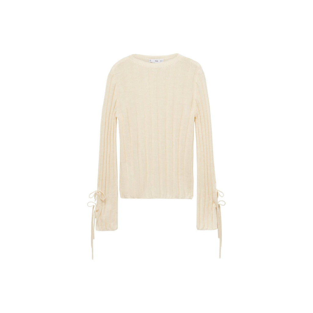 Ribbed Sweater - Ecru