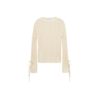Ribbed Sweater - Ecru