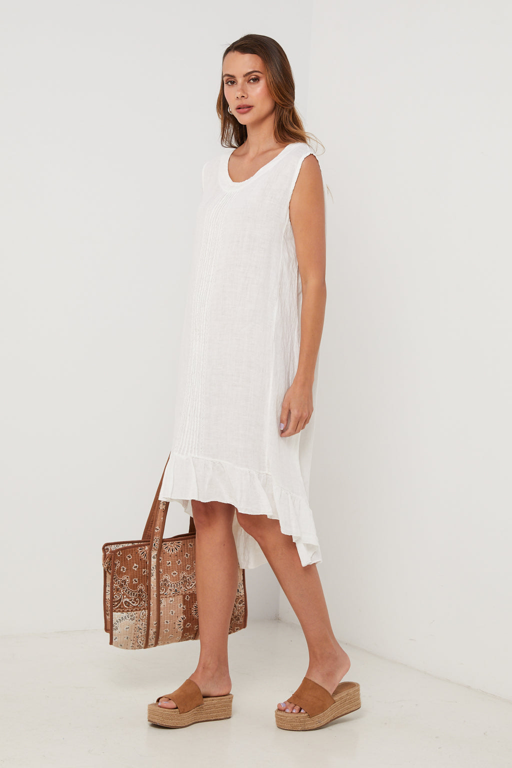 Robe - Blanc - Femme