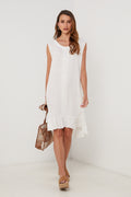 Robe - Blanc - Femme