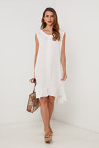 Robe - Blanc - Femme