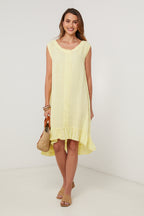 Vestido - Amarillo - Mujer