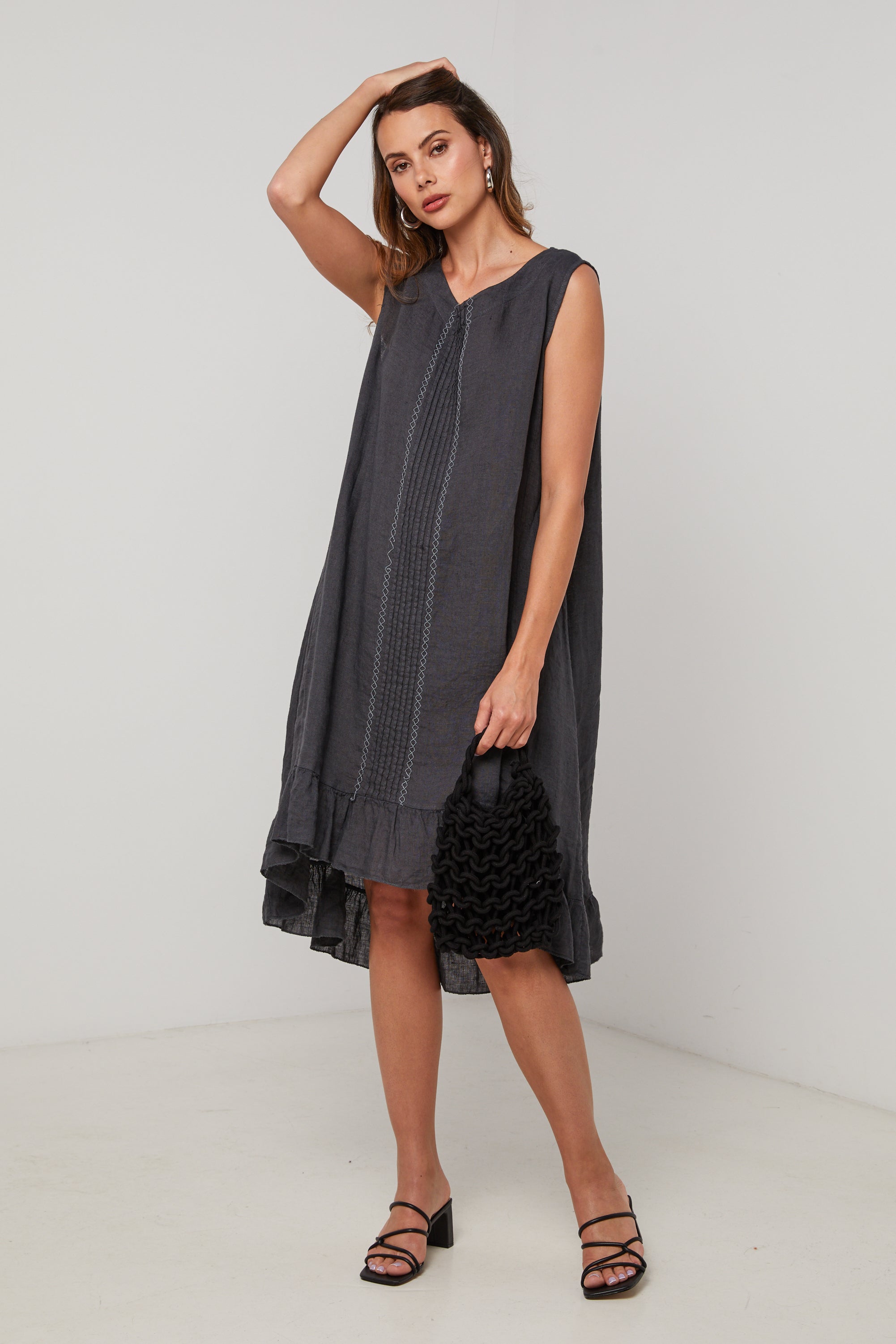 Vestido - Azul marino - Mujer