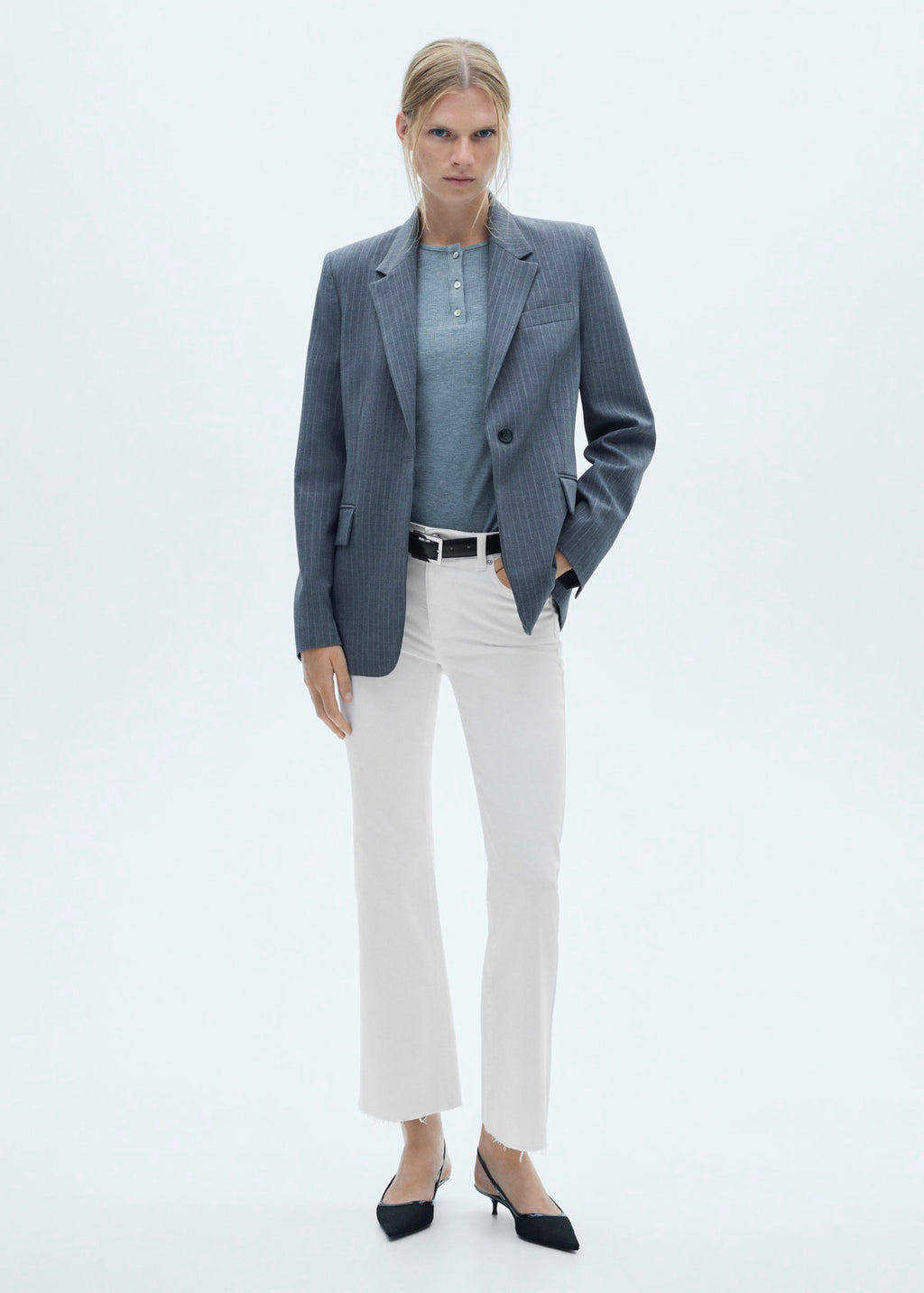 Jean Sienna Flare Crop