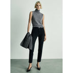 Newmom Comfort High-Waisted Jeans - Black Denim