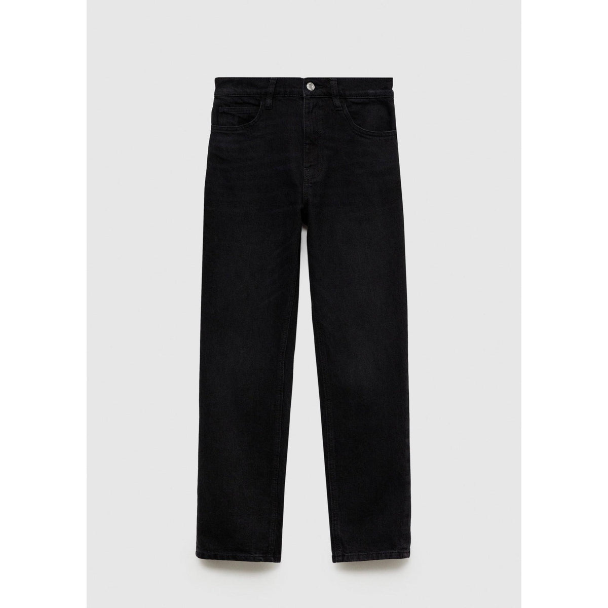 Newmom Comfort High-Waisted Jeans - Black Denim