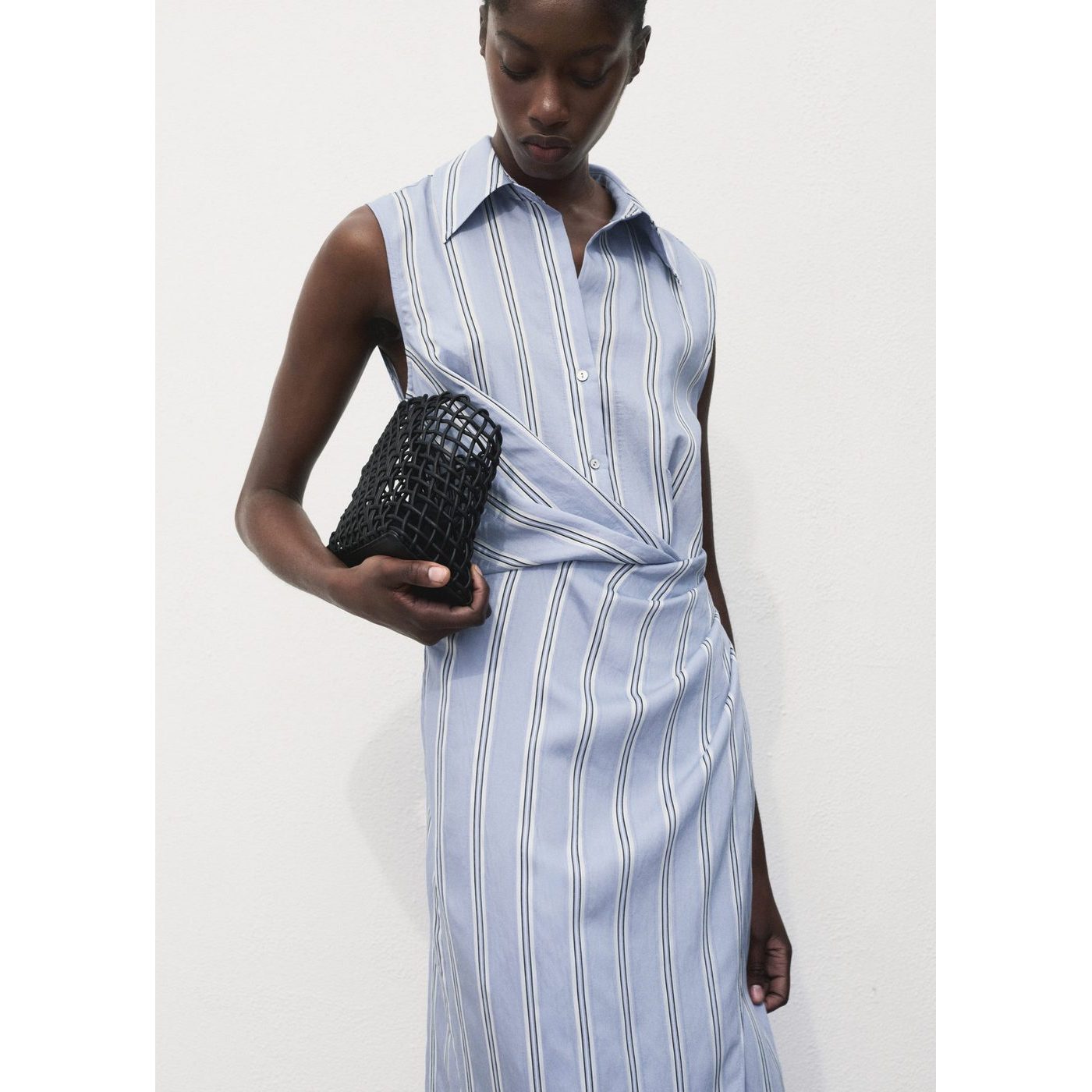 Robe Chemise Drapée