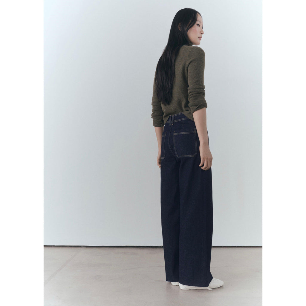Culotte lavado con enjuague estilo Jean Catherin - Open Blue