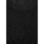 Jersey Lurex Cuello Redondo - Black