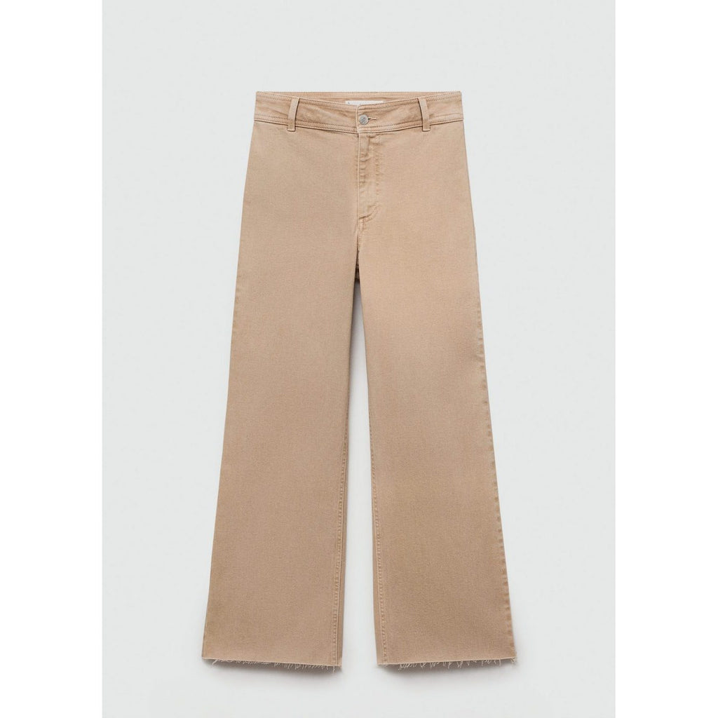Vaquero Estilo Culotte Catherin Tiro Alto