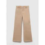 Vaquero Estilo Culotte Catherin Tiro Alto