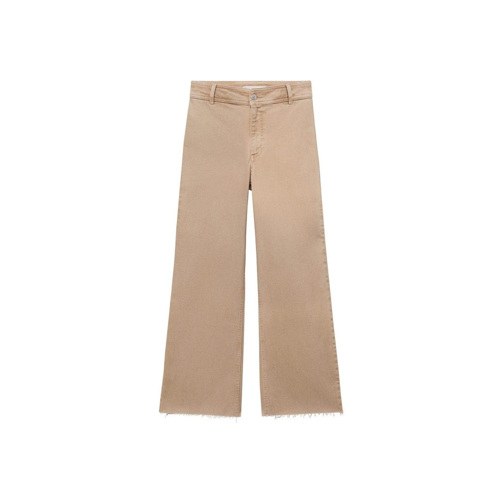Vaquero Estilo Culotte Catherin Tiro Alto