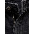 Jean Droit Taille Normale - Black Denim