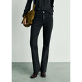Flare Jeans Normal Waist - Black Denim