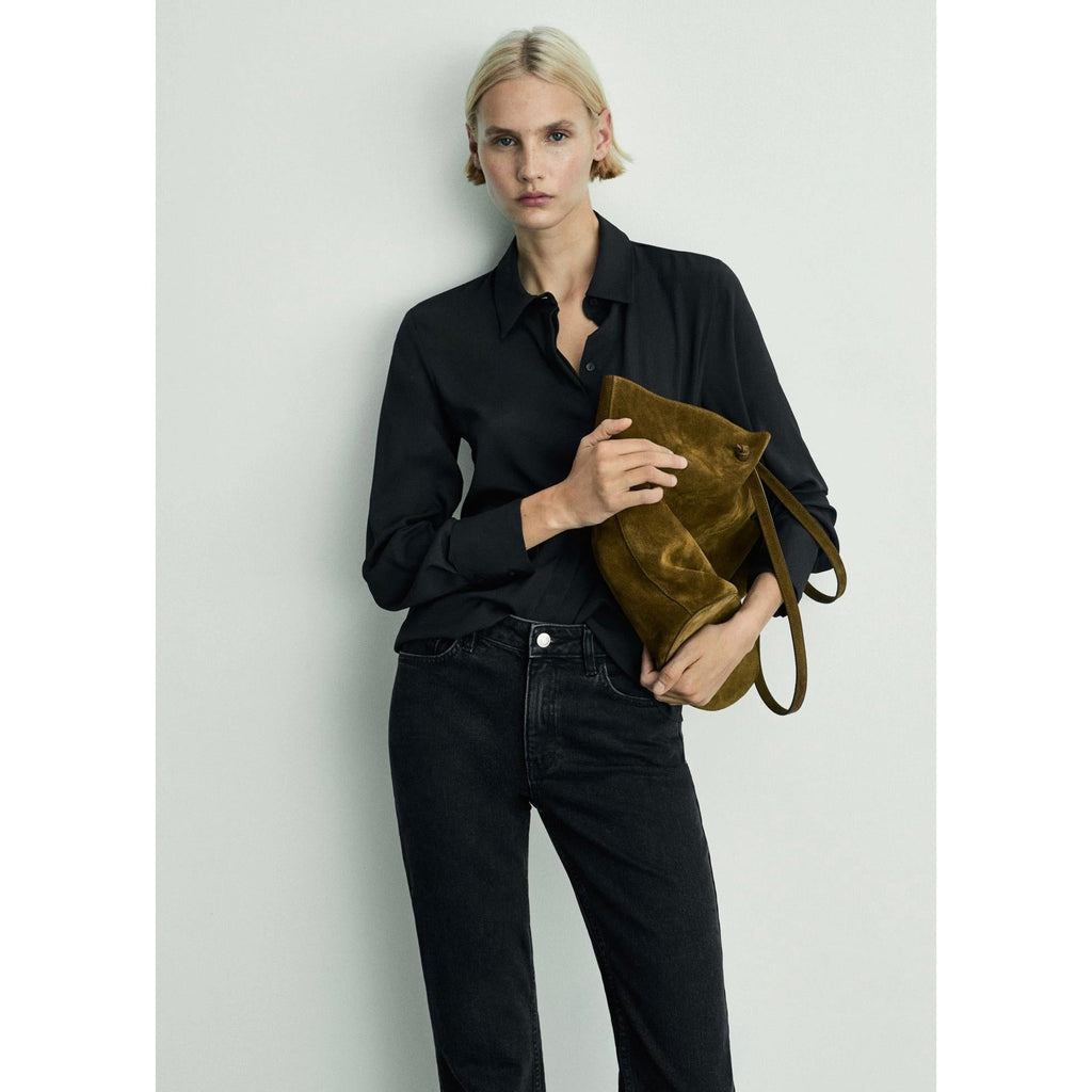 Flare Jeans Normal Waist - Black Denim