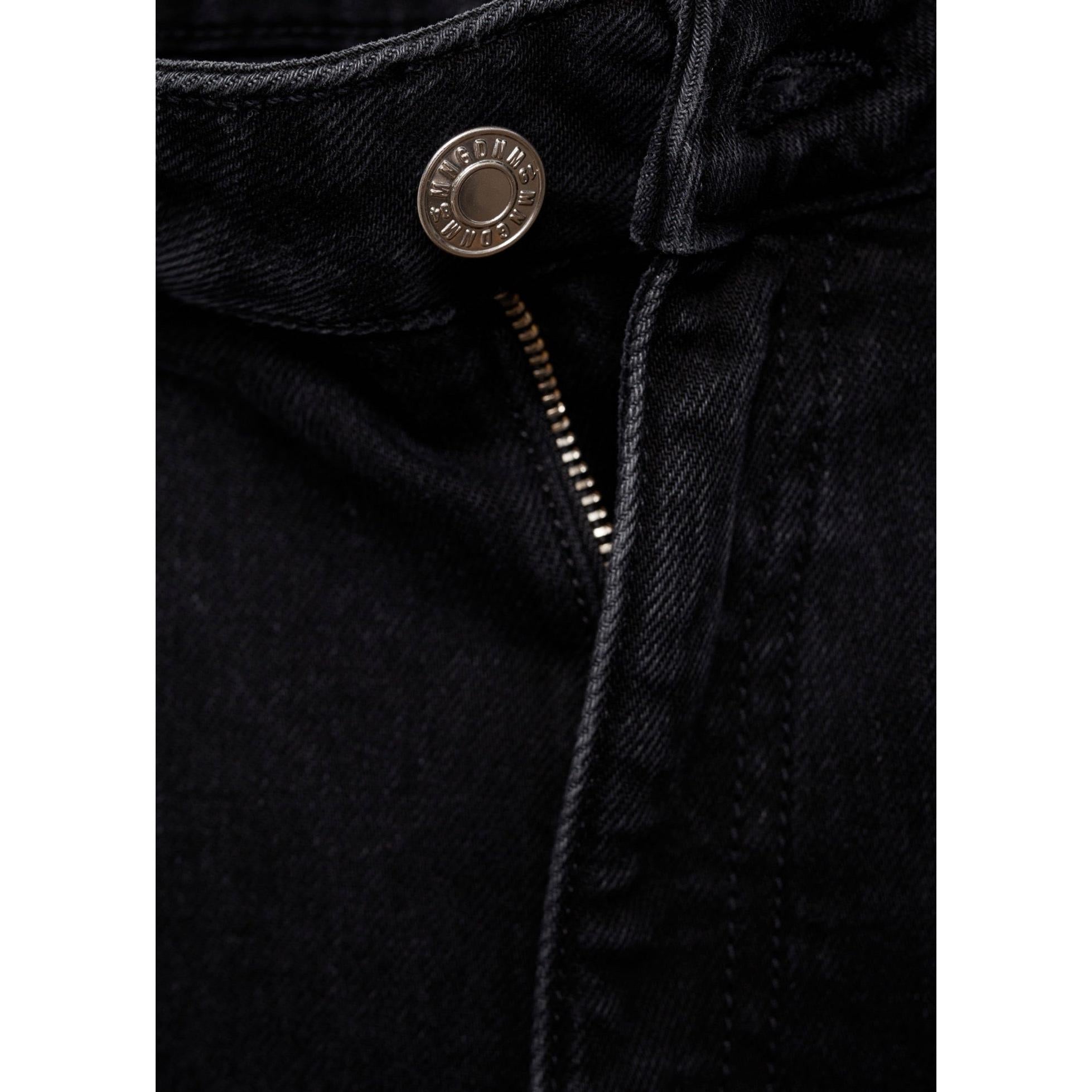 Flare Jeans Normal Waist - Black Denim