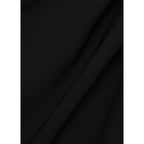Asymmetric Belted Dress - Black