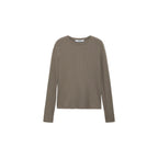 T-Shirt Maille Côtelée - Khaki
