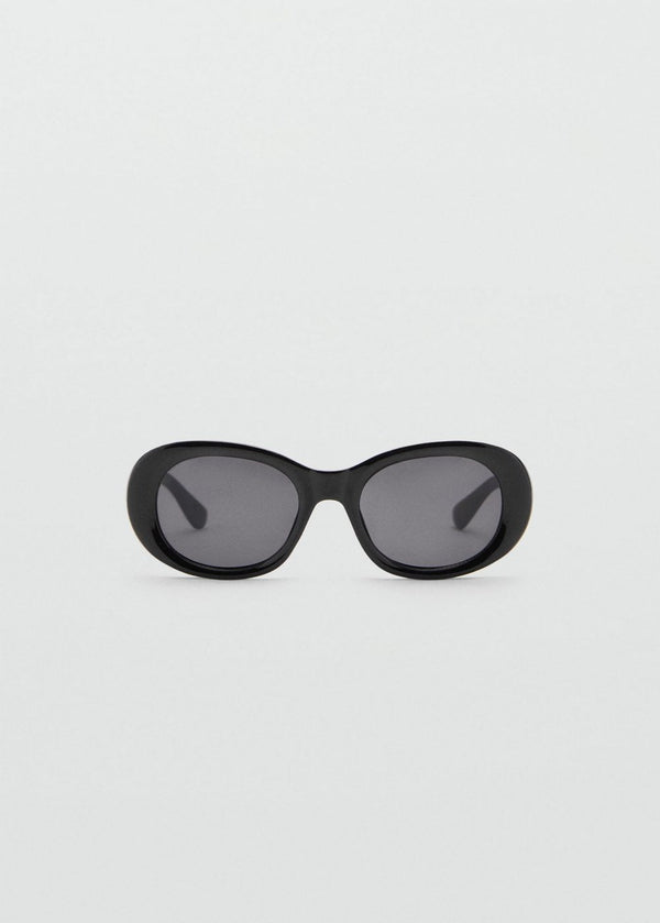 Lunettes De Soleil Monture Ronde - Black