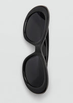 Lunettes De Soleil Monture Ronde - Black