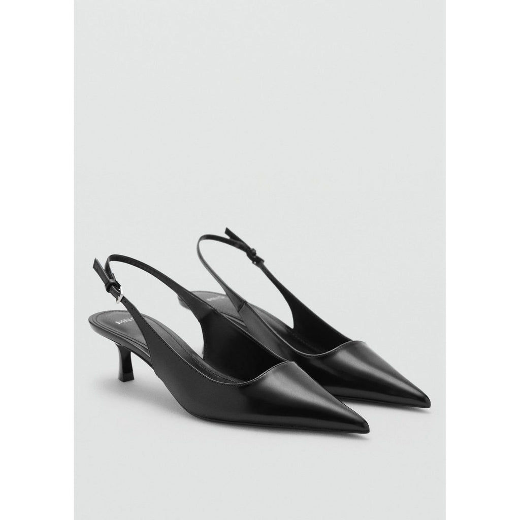 Chaussures Ouvertes À L_x0019_ Arrière Talon Kitten Heel