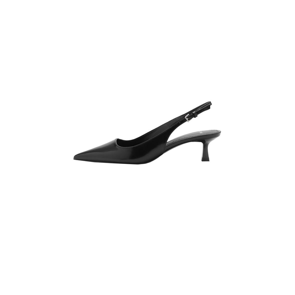 Chaussures Ouvertes À L_x0019_ Arrière Talon Kitten Heel