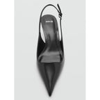 Chaussures Ouvertes À L_x0019_ Arrière Talon Kitten Heel