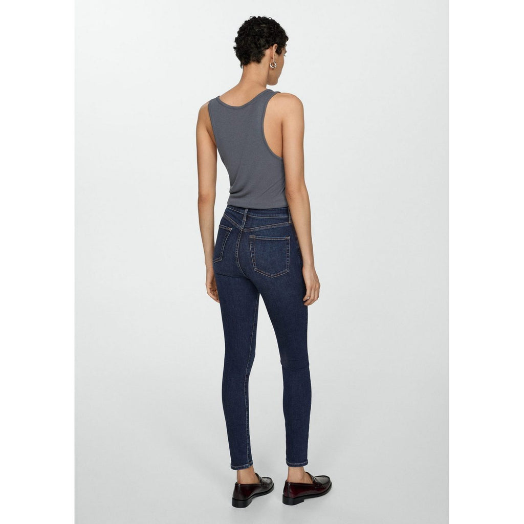 High-Waisted Skinny Jeans