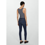 High-Waisted Skinny Jeans