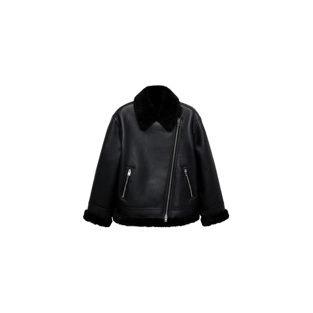 Veste Double Face Simili-Cuir
