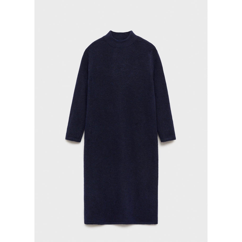 Robe Midi Maille - Dark Navy