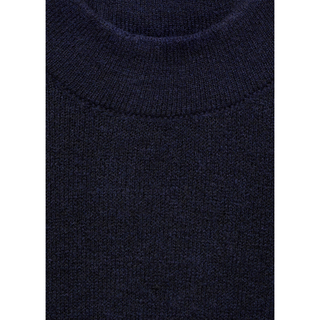 Robe Midi Maille - Dark Navy